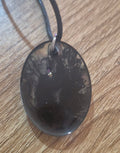 Collier Agate bleu