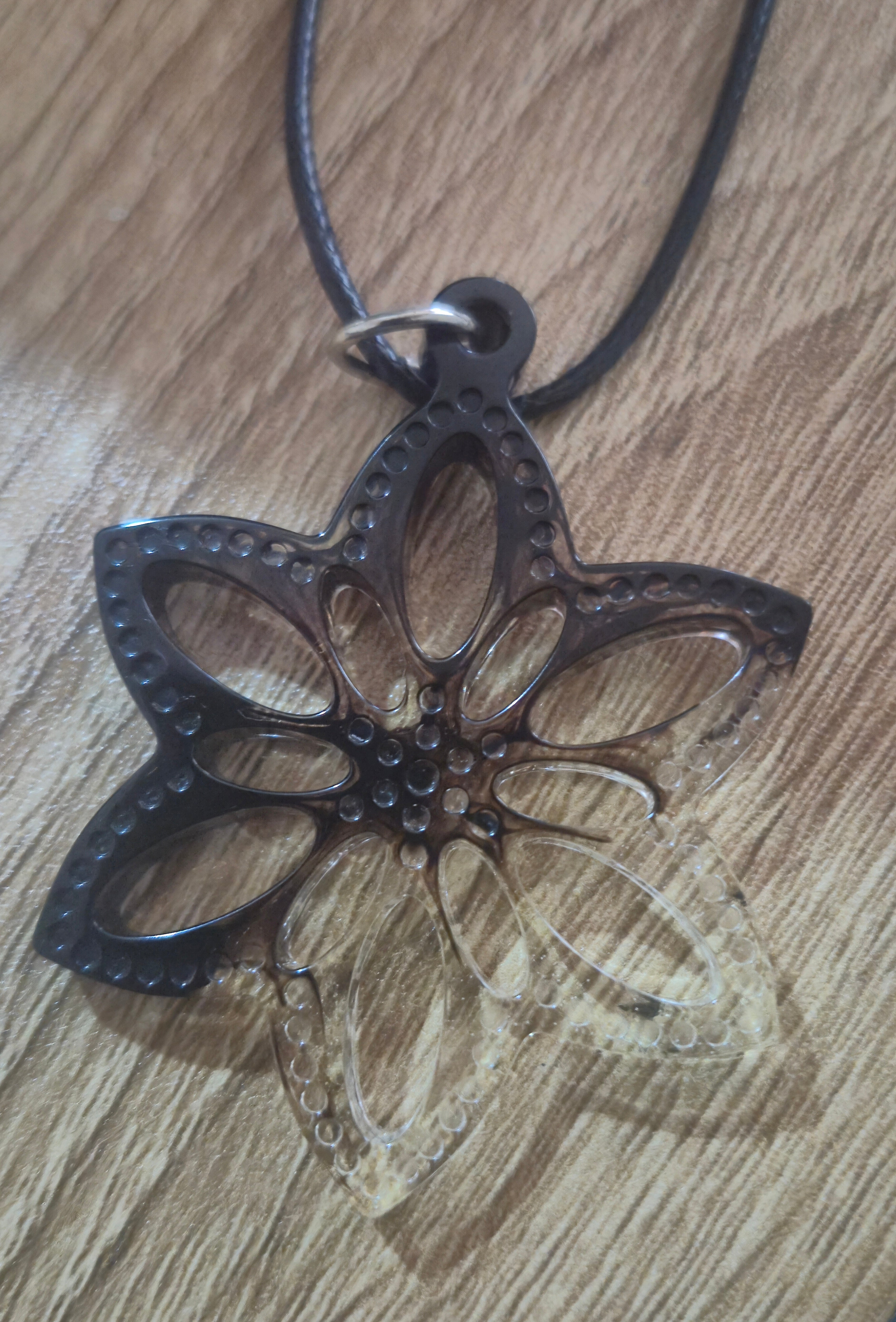 Collier Étoile noir