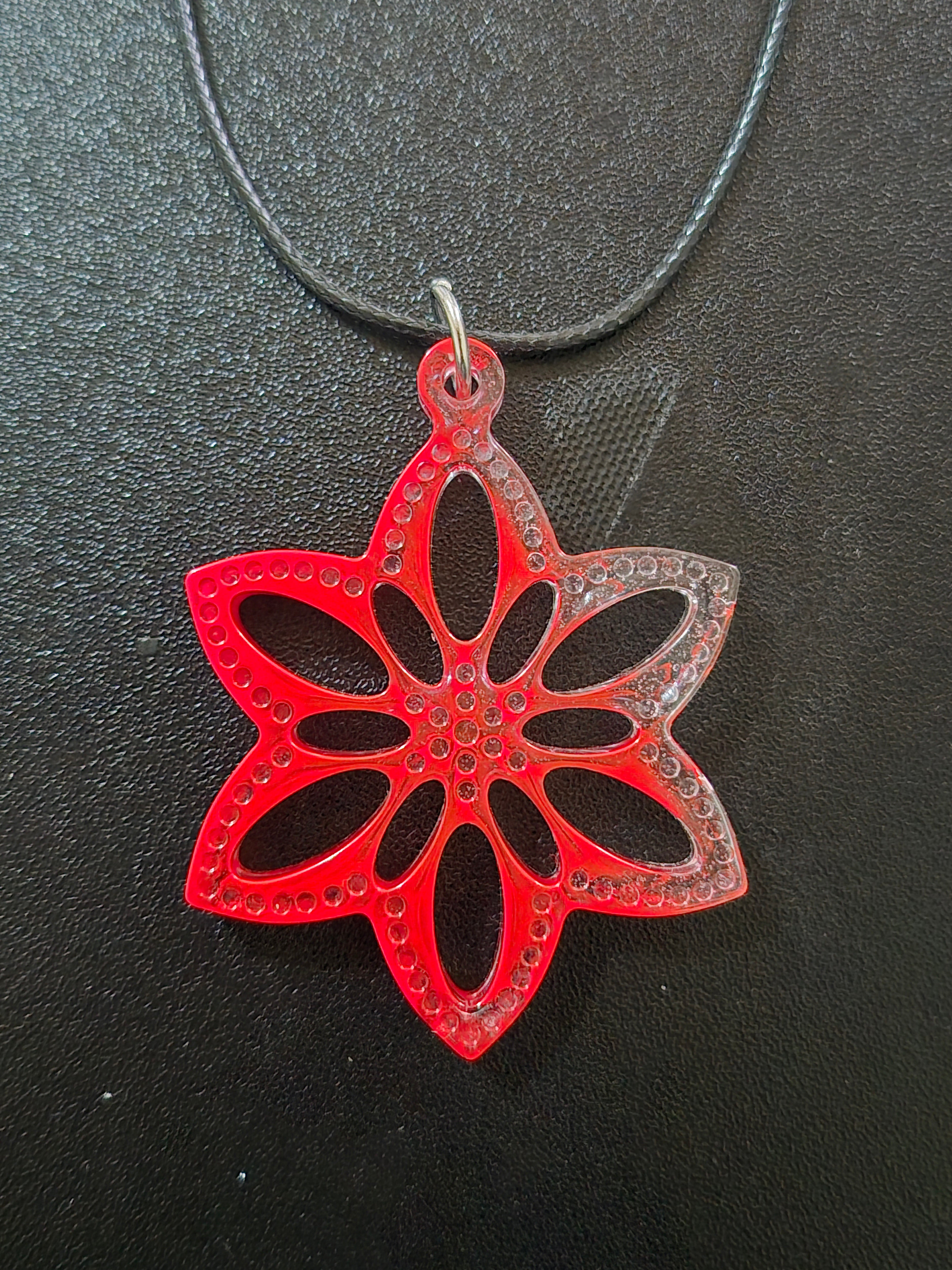 Collier Coralya rouge