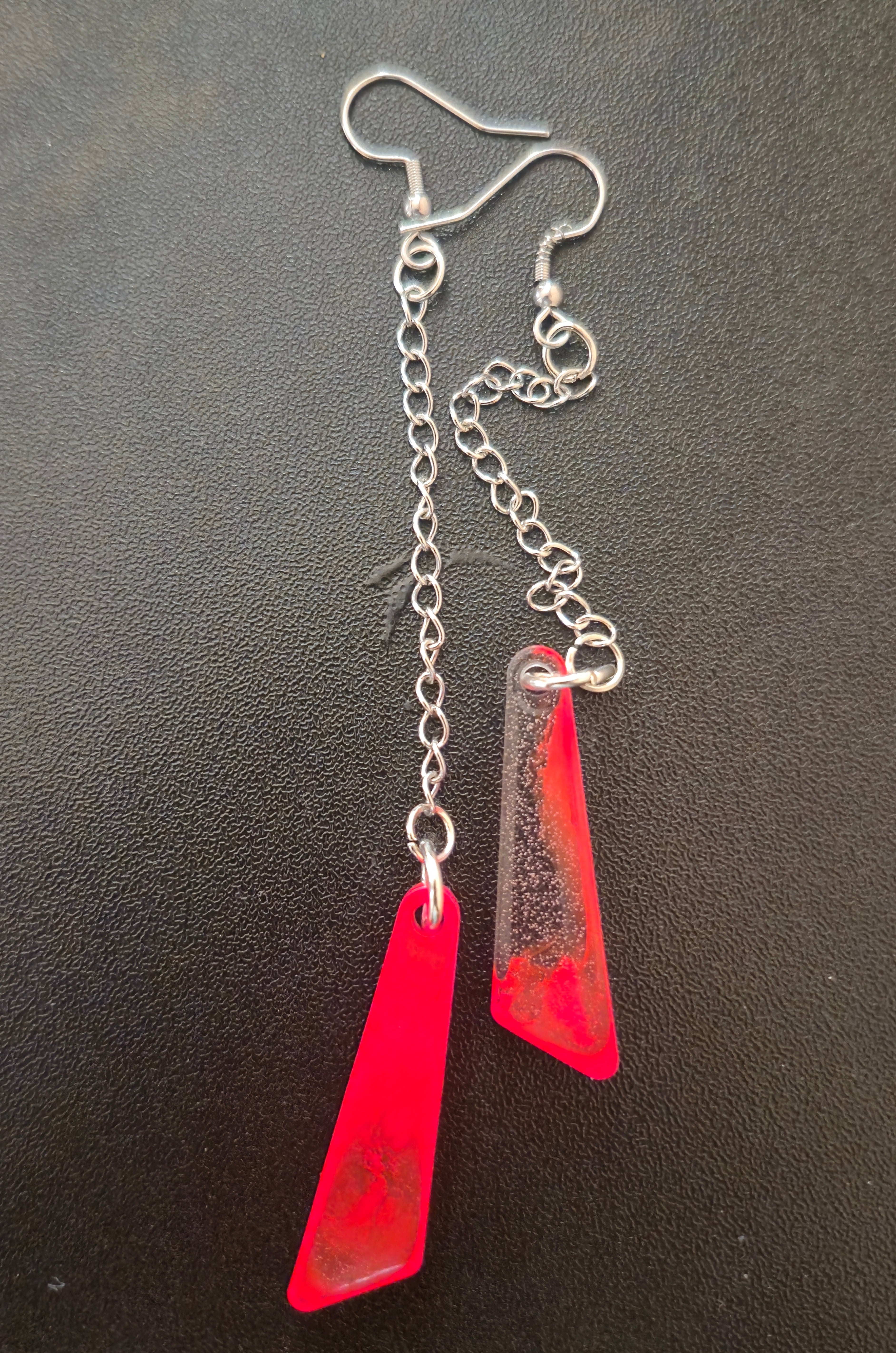 Boucles Stars rouge (petit modèle)