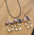 Parrure Boucles et Collier Emy 8