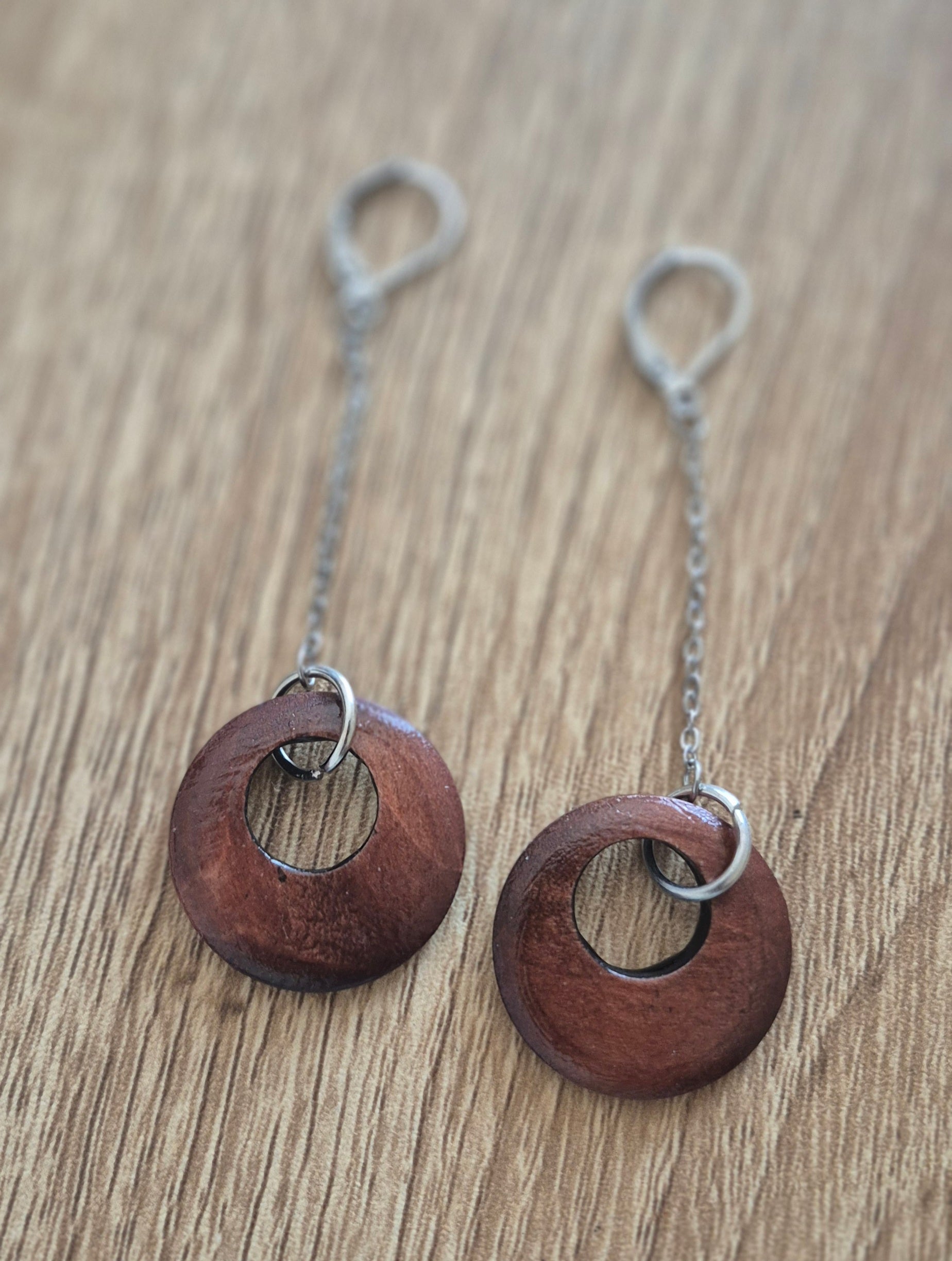 Boucles Bois Marron 2