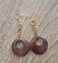 Boucles Bois Marron 3